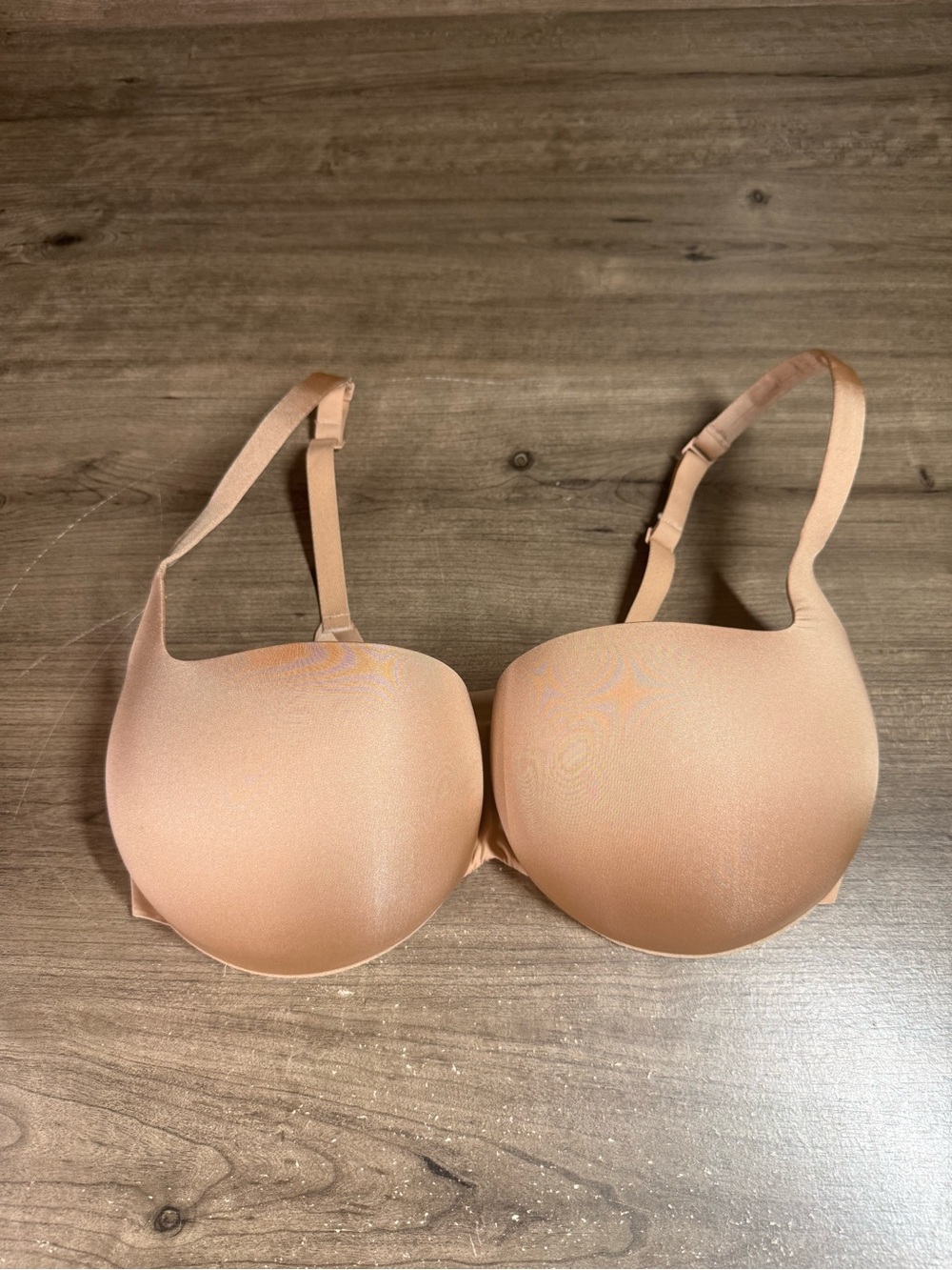 SKIMS Fits Everybody T-Shirt Bra 34DDD Sienna Nude Tan Underwire Molded Cup